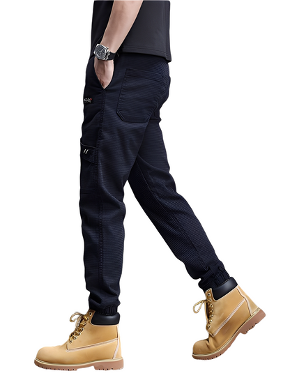 Alvin - Moderne Herren Jogginghose mit Stretch und Kordel