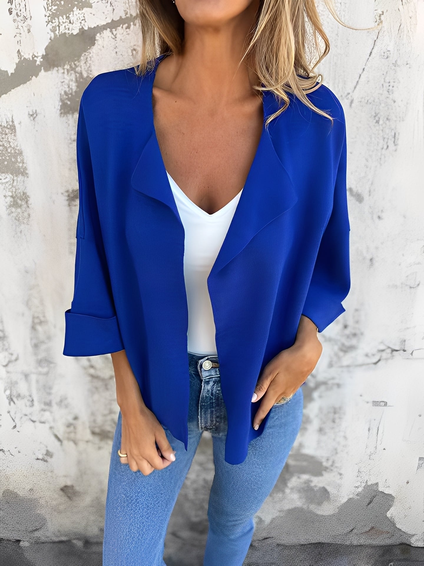 Angelle - Eleganter und bequemer Damenblazer aus Wildleder