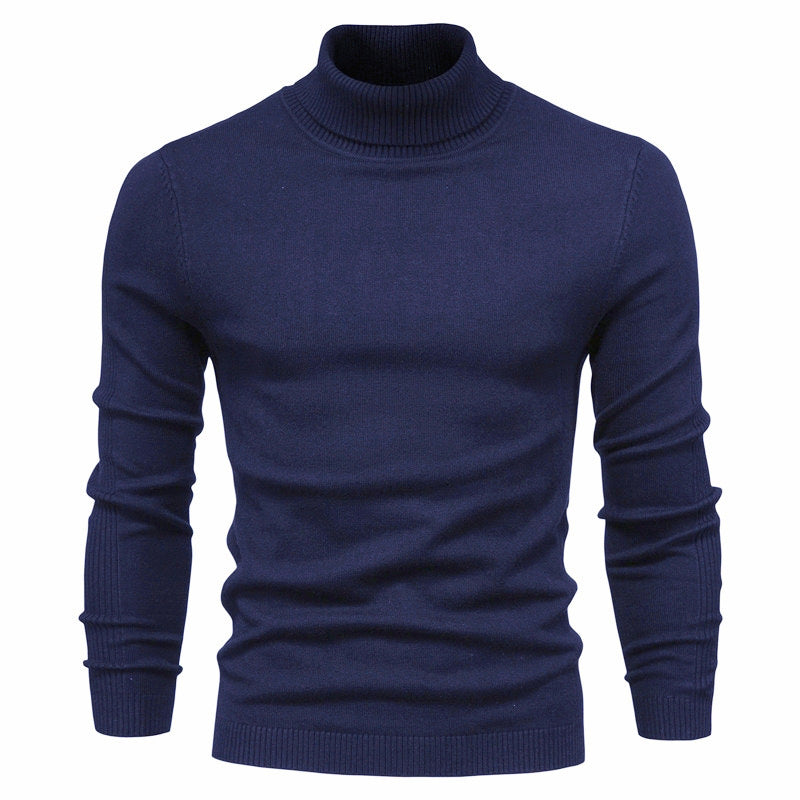 Jeremie - Bequemer, warmer Rollkragenpullover für Herren