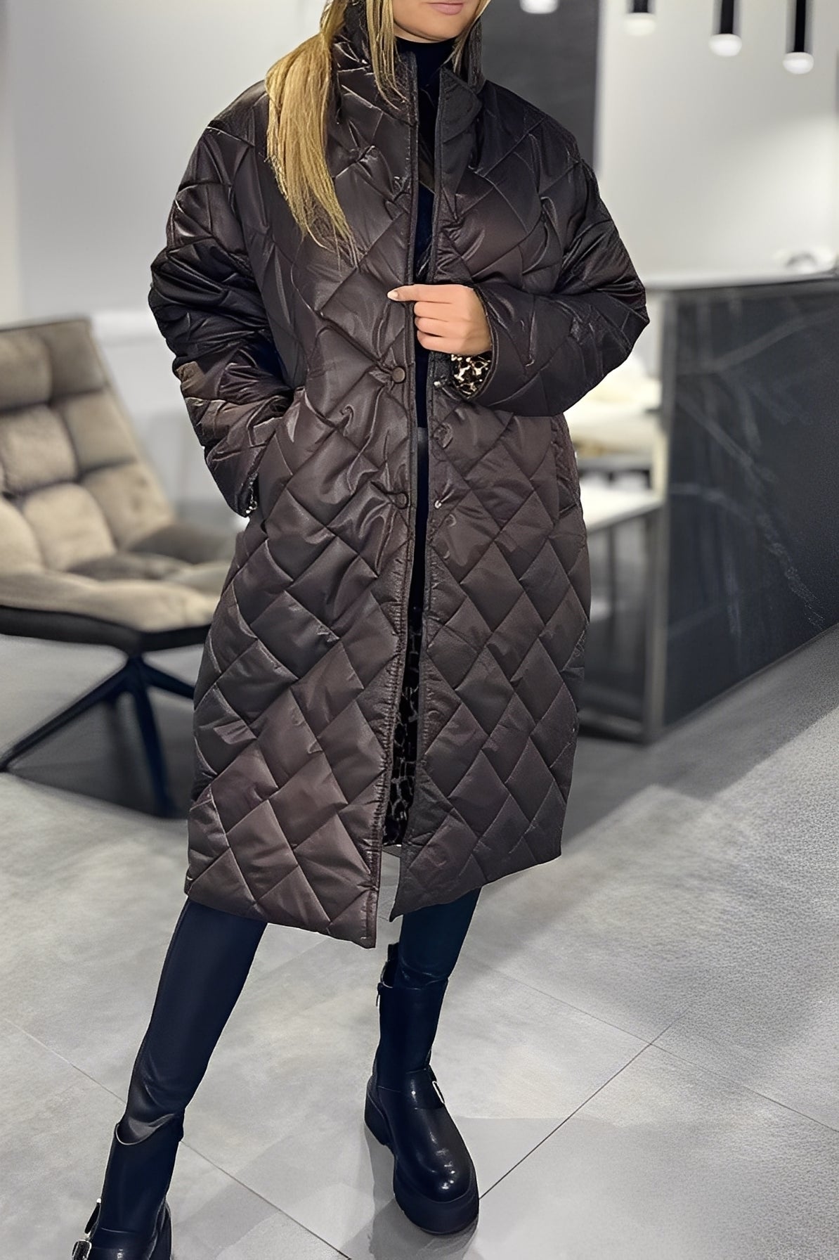 Beverly - Stilvolle, locker sitzende Damen-Daunenjacke