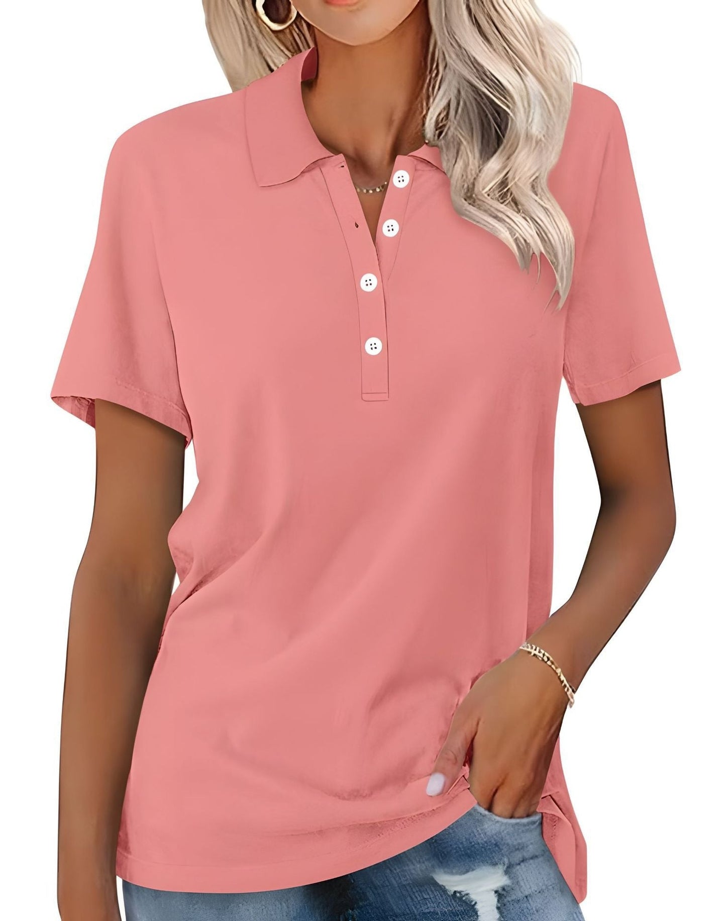 Stella - Angenehm eng geschnittenes Poloshirt für Damen