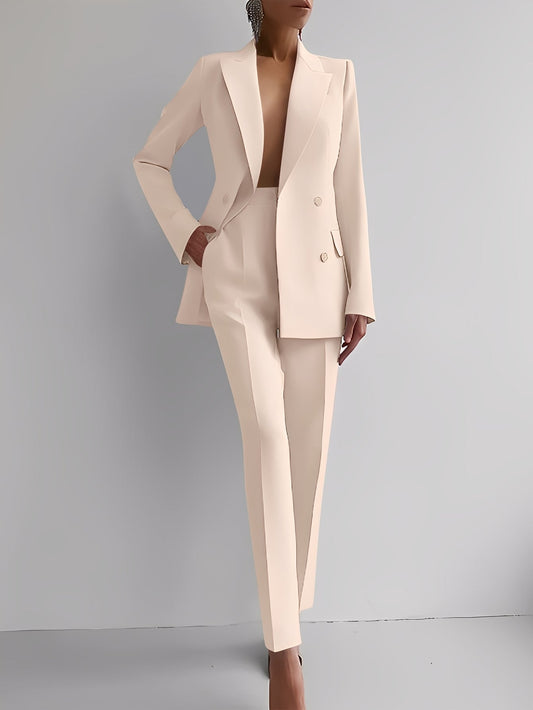 Nydia - Schickes Damen-Set mit schlankem Blazer und Hose