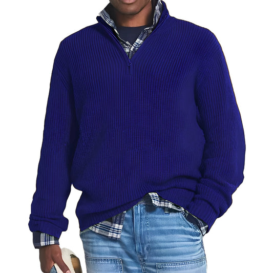 Nickolas - Einfacher, gemütlicher Herrenpullover