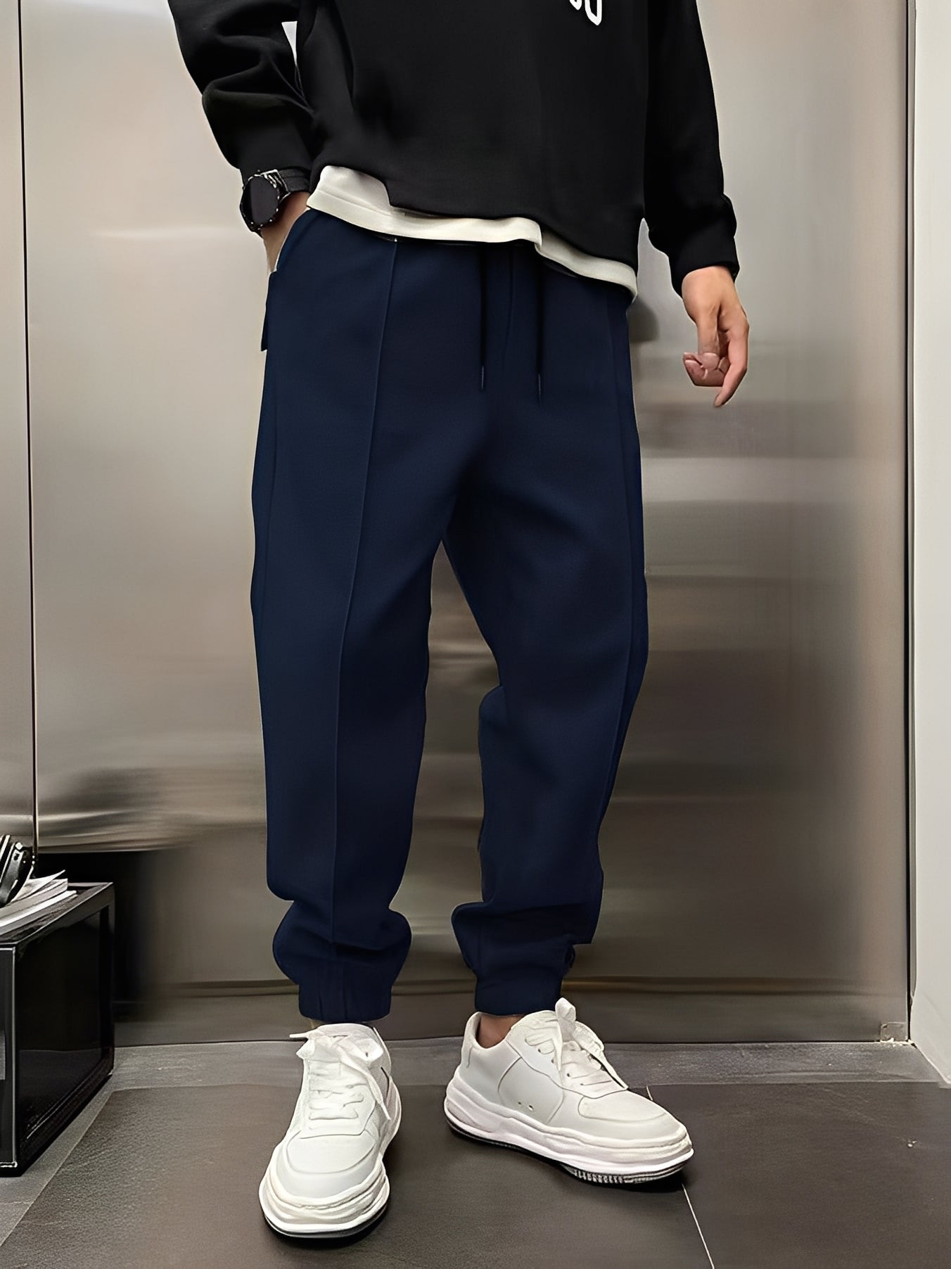 Philip - Bequeme, dicke, weite Herrenhose