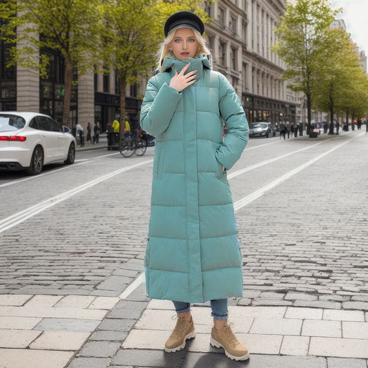 Paris – Weite Winterjacke Lang