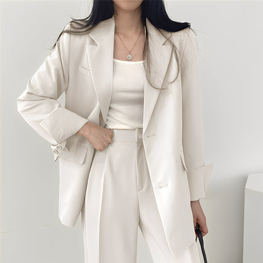 Alethea - Schickes Set mit lockerer Jacke und Hose für Damen