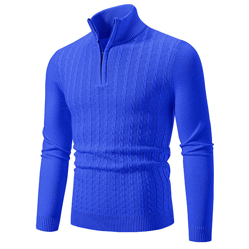 Derryl - Eleganter Herrenpullover mit Zopfmuster