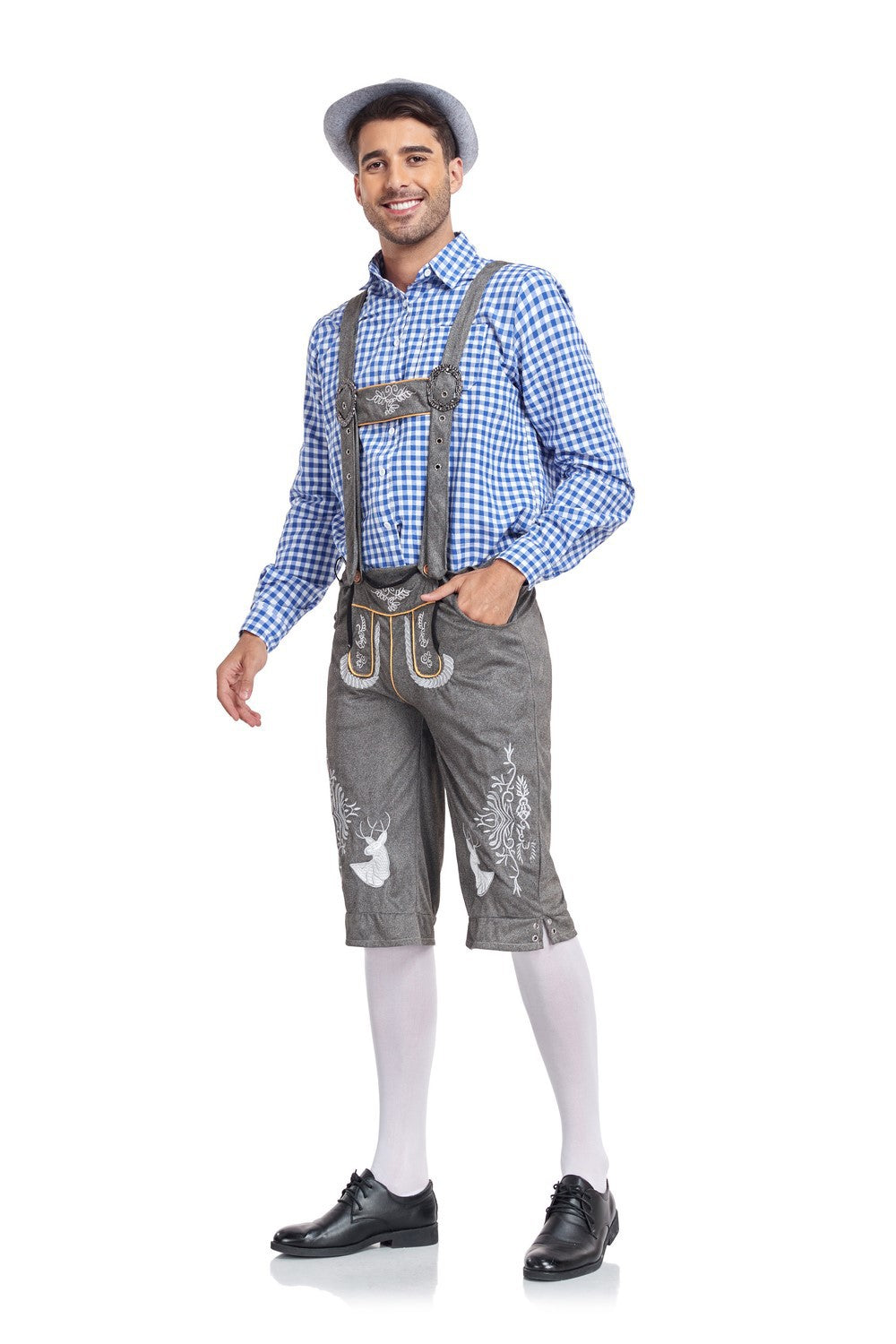 Nowell - Elegantes kariertes Trachtenhemd für Herren