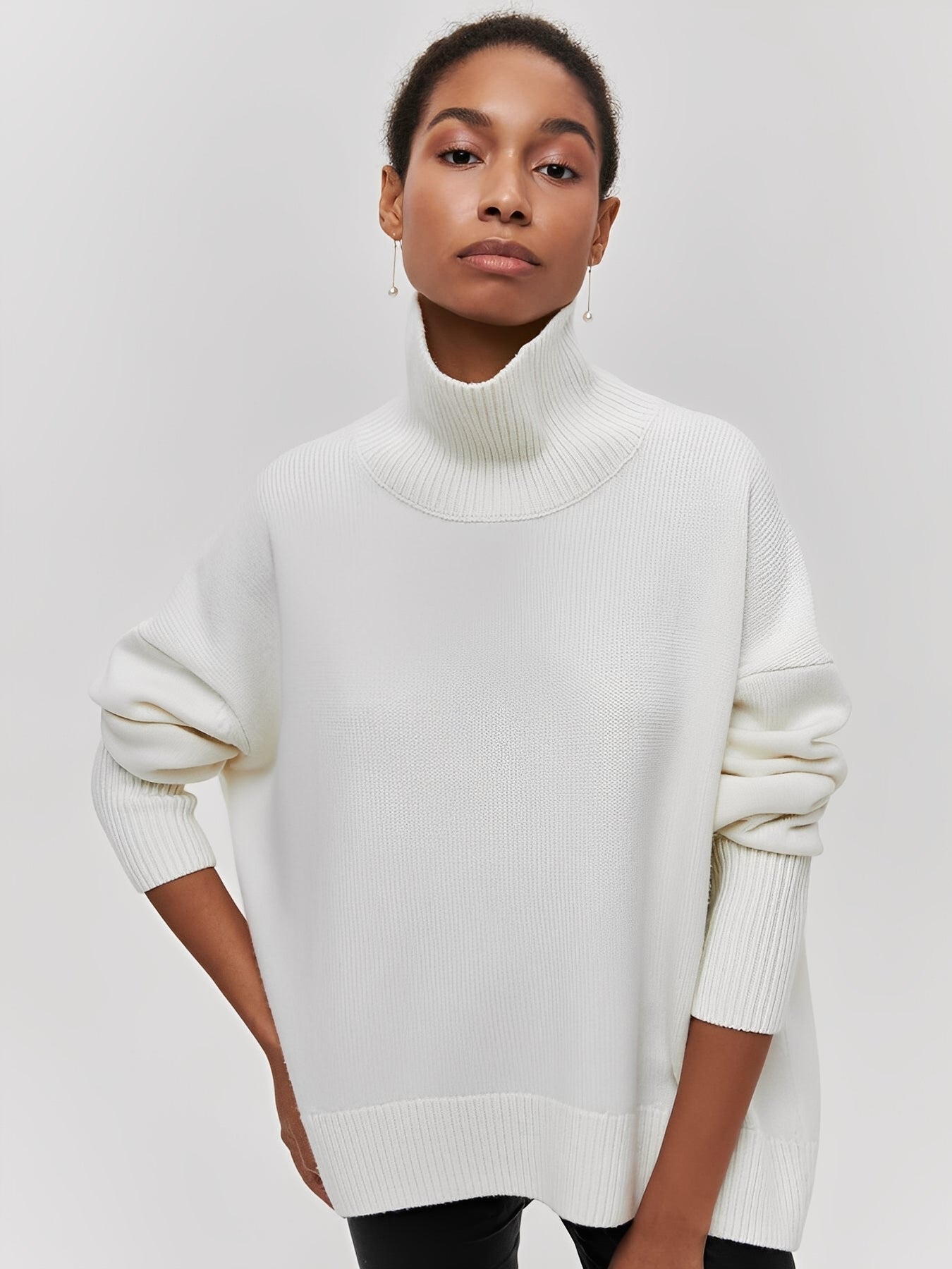 Marva - Eleganter Damenrollkragenpullover, der wärmt