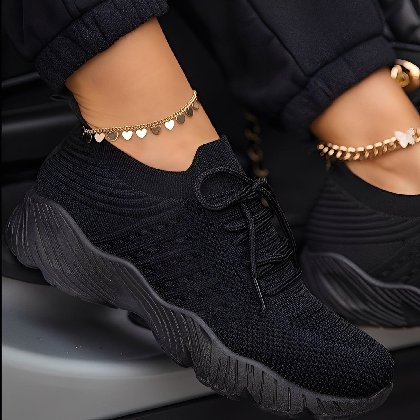 Axelle - Damen-Stricksneaker mit orthopädischer Funktion