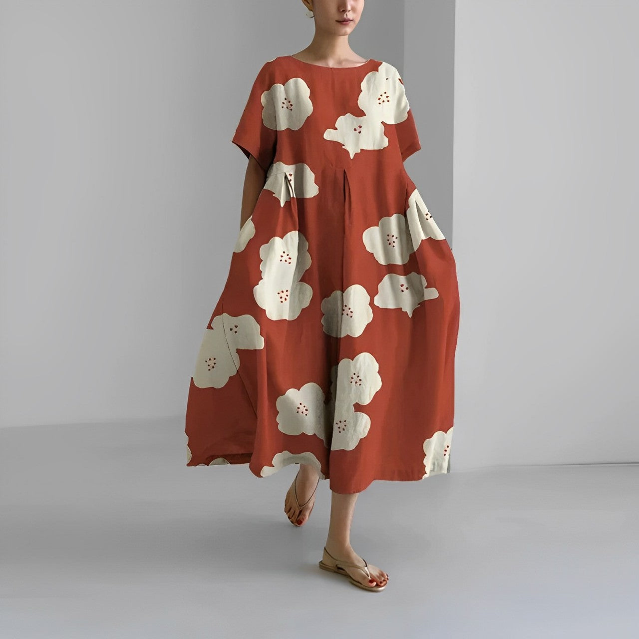 Ronja – Locker Bedrucktes Kleid