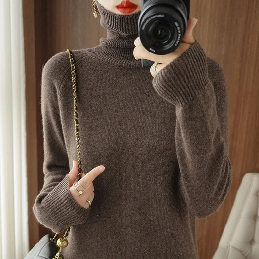 Softy – Kaschmir-Rollkragenpullover