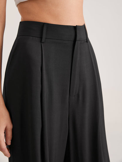 Nadia – Hohe Taillenfalt-Hose