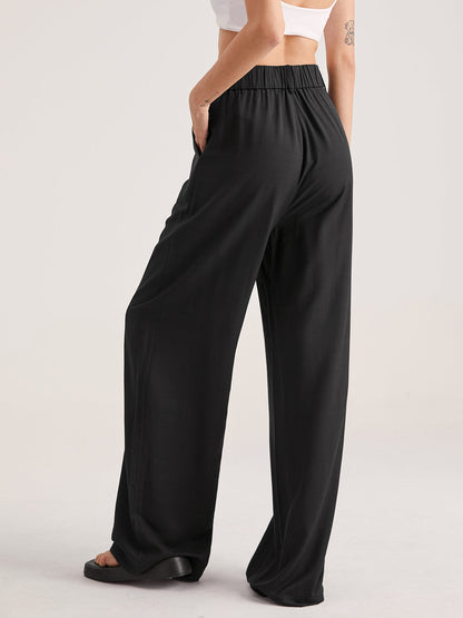 Nadia – Hohe Taillenfalt-Hose