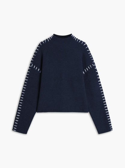 Theresa – Großer Rollkragenpullover