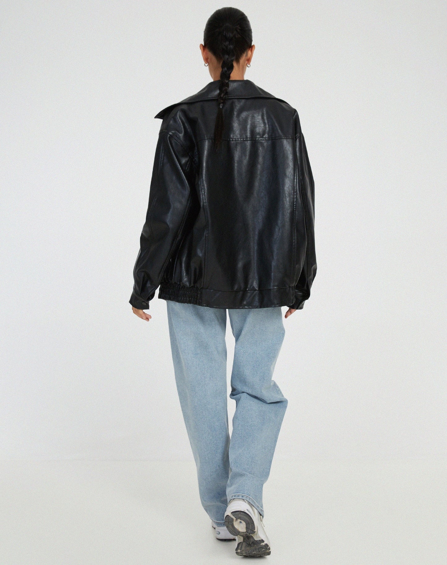 Ariane – Frauen-Lederjacke im weiten Stil