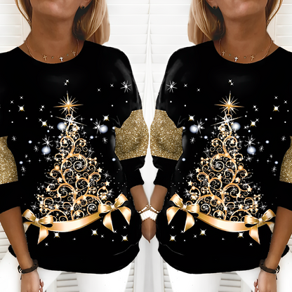Pine – Weihnachtspullover mit Tannenbaum