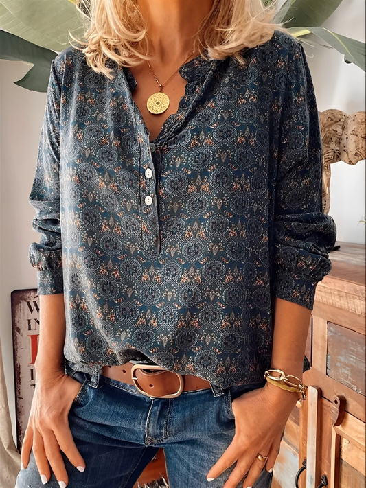 Adelinde – Luftiges Vintage-Sommer-Top