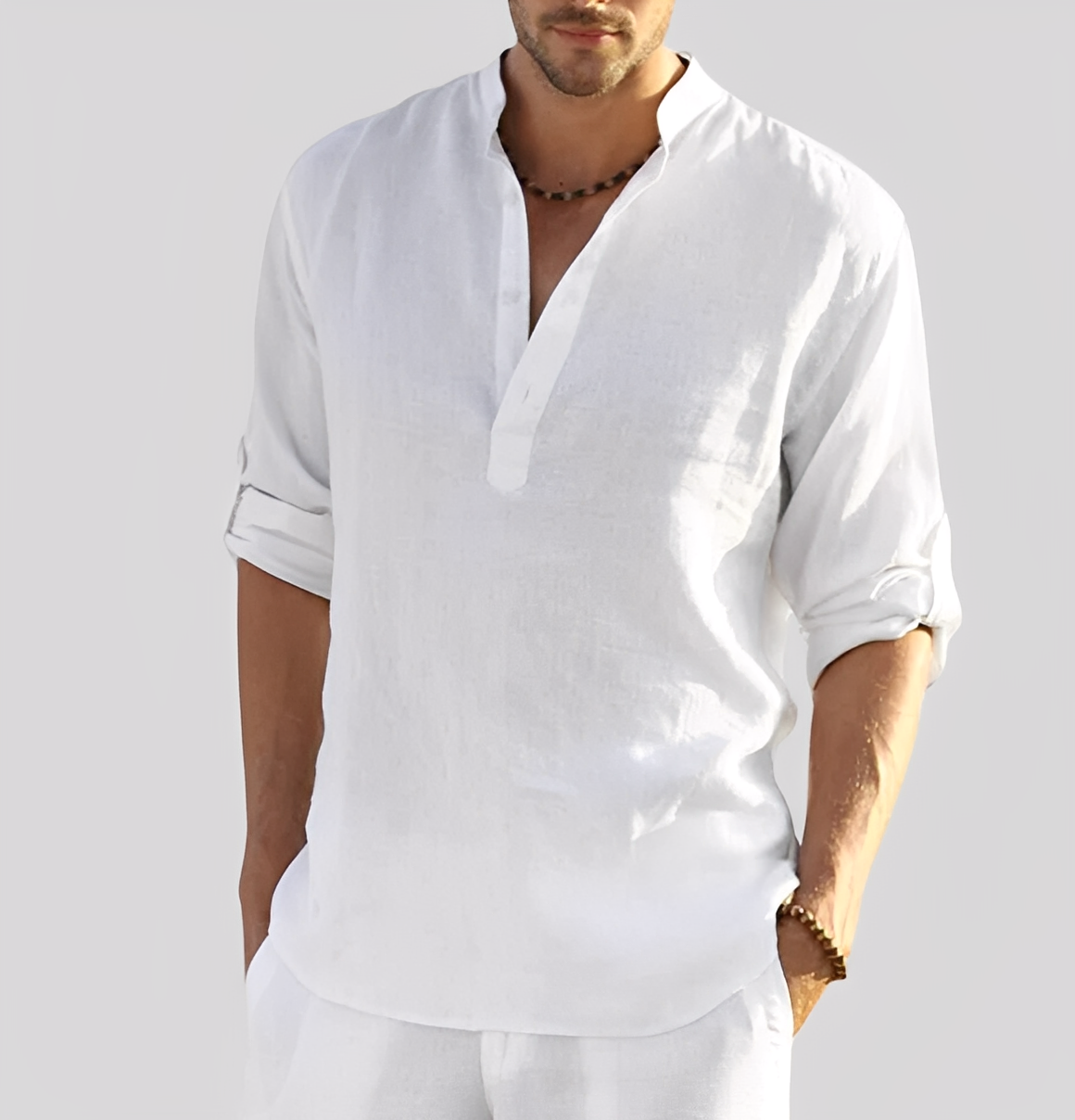 Adriano – Herrenhemd aus Leinen