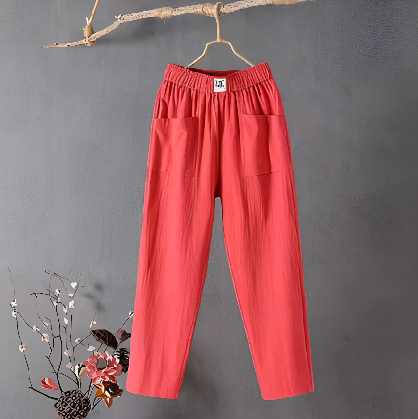 Klaire - Comfortable straight trousers for women