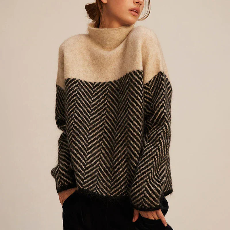 Yancy - Schicker, dicker Strickpullover für Damen