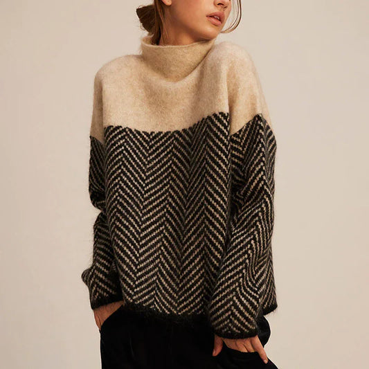 Yancy - Schicker, dicker Strickpullover für Damen