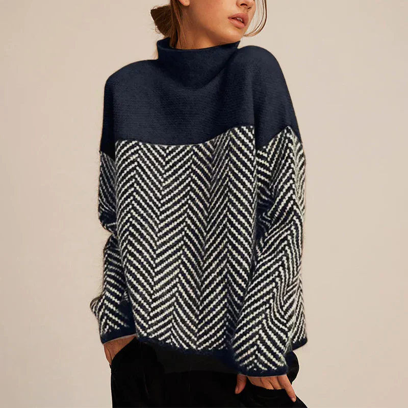 Yancy - Schicker, dicker Strickpullover für Damen