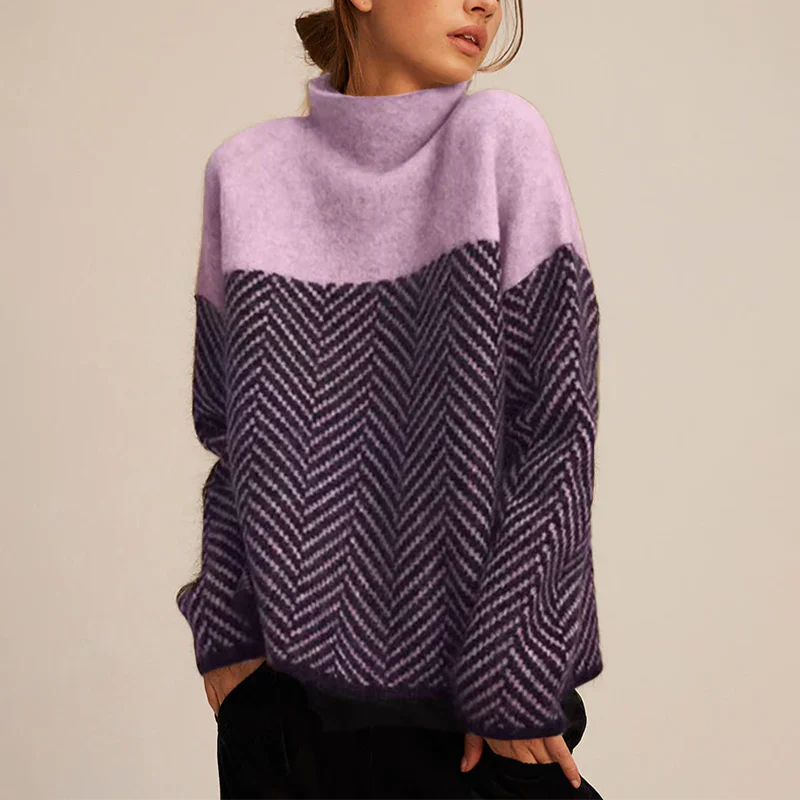 Yancy - Schicker, dicker Strickpullover für Damen
