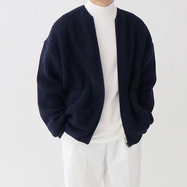 Ronan – Herrenjacke im Strickmuster