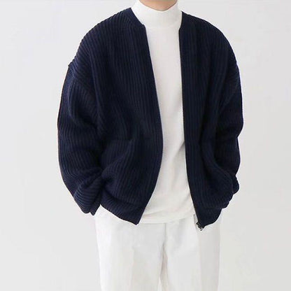 Ronan – Herrenjacke im Strickmuster