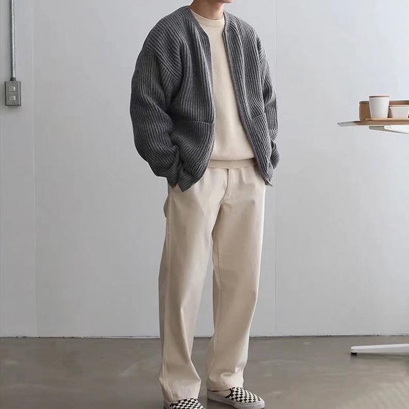 Ronan – Herrenjacke im Strickmuster