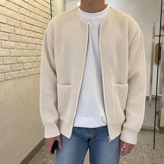 Ronan – Herrenjacke im Strickmuster