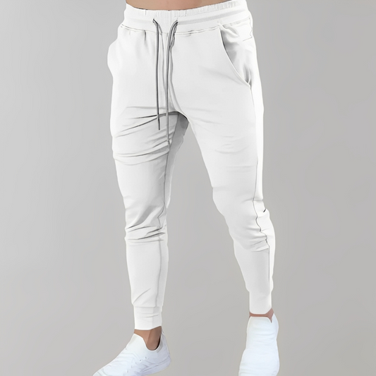 Jayson - Short Slim-Fit Pants with Drawstring for Men