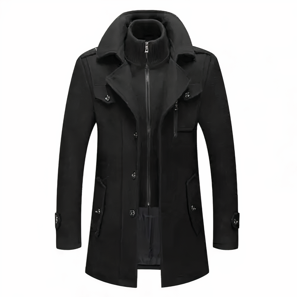 Grayson – Herrenjacke mit doppeltem Kragen