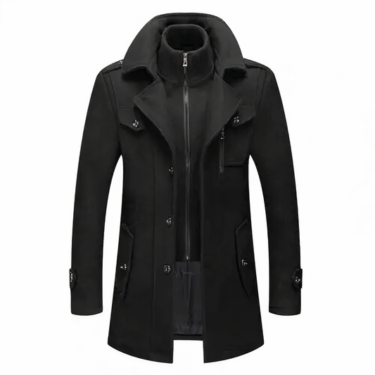 Grayson – Herrenjacke mit doppeltem Kragen