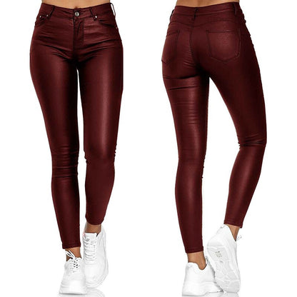 Dina – Stretch-Lederhose