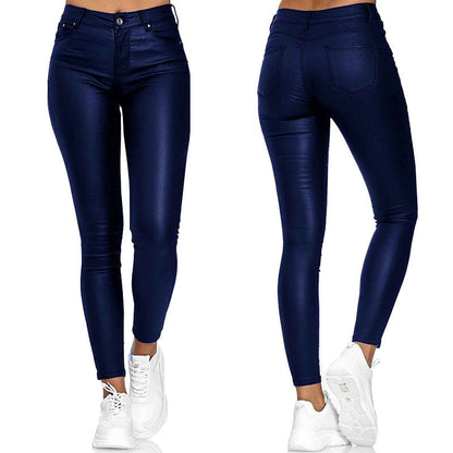 Dina – Stretch-Lederhose