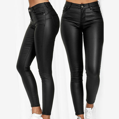 Dina – Stretch-Lederhose