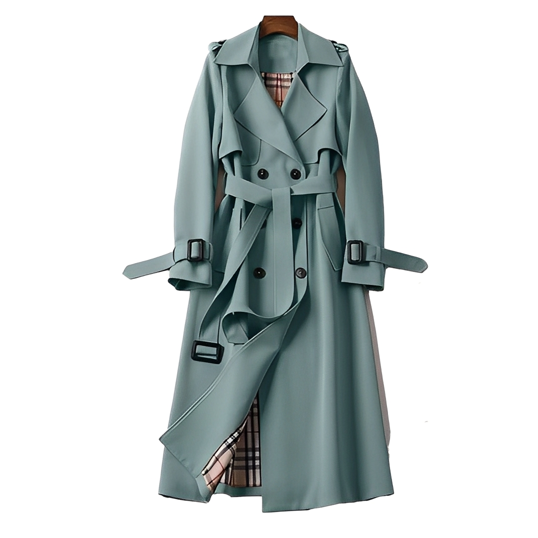 Élodie - Schicker Wintermantel für Damen mit Taillengürtel