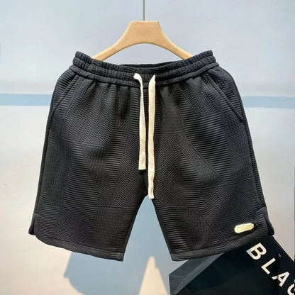 Carl – Herren-Shorts Fischgrätenmuster