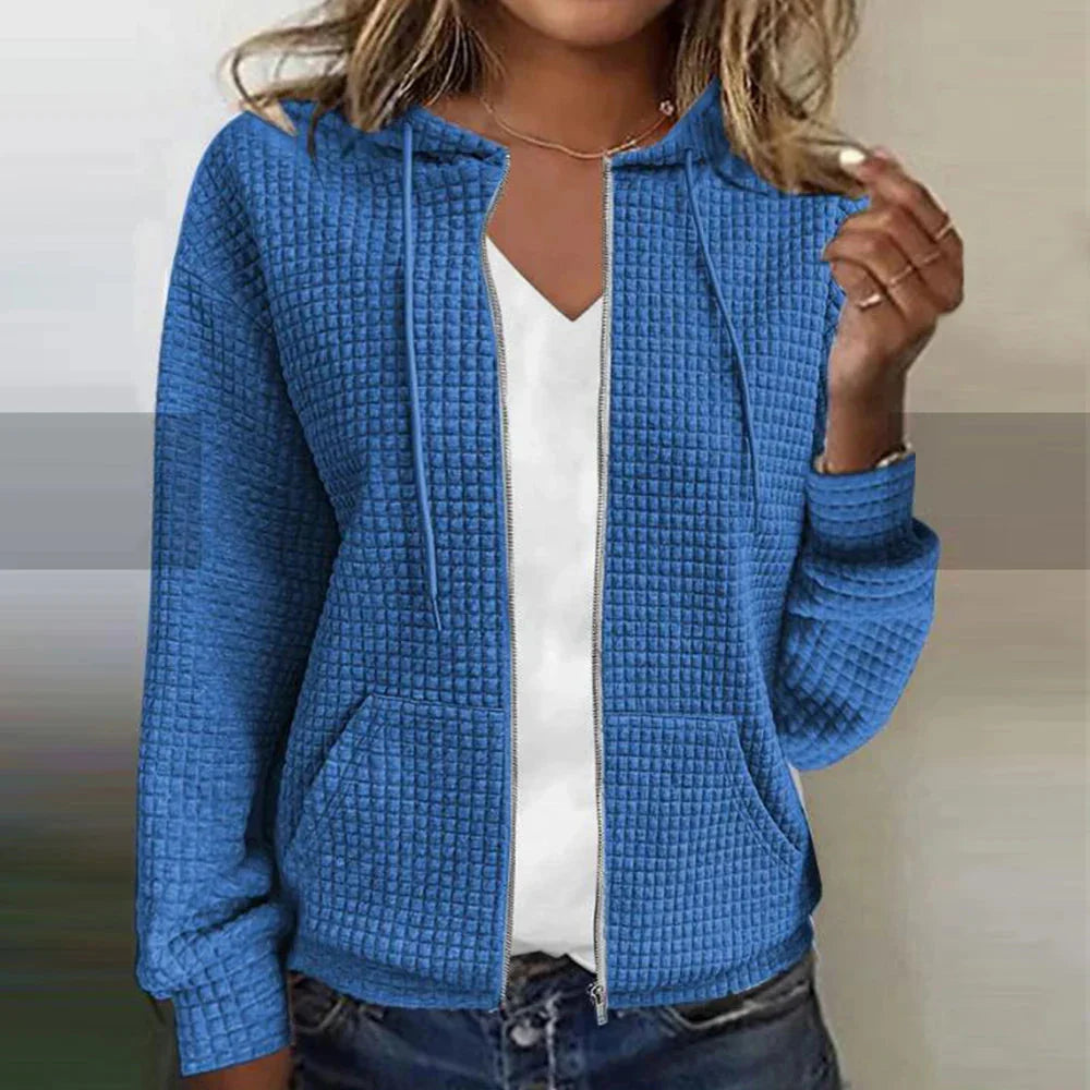 Kristel – Waffelstrick Cardigan