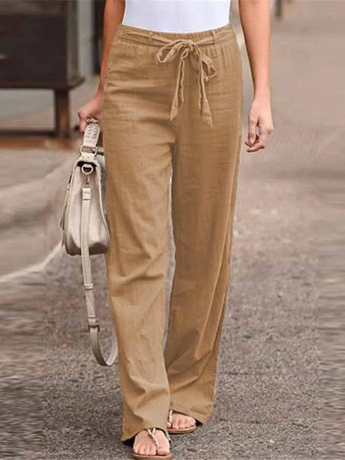 Lauren - Linen trousers with relaxed comfort