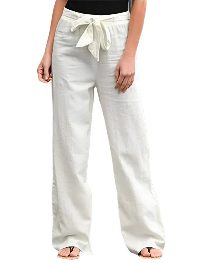 Lauren - Linen trousers with relaxed comfort