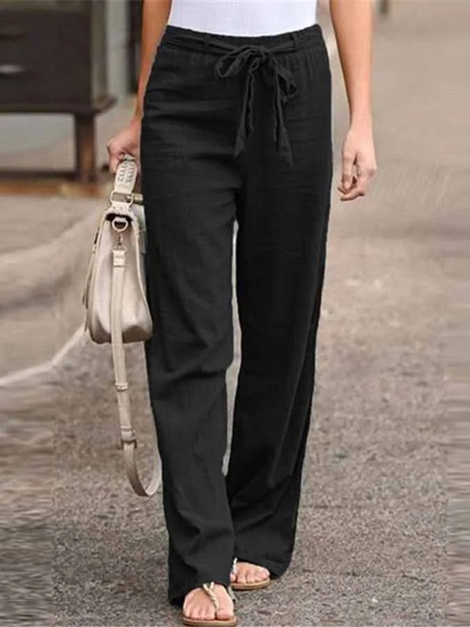 Lauren - Linen trousers with relaxed comfort