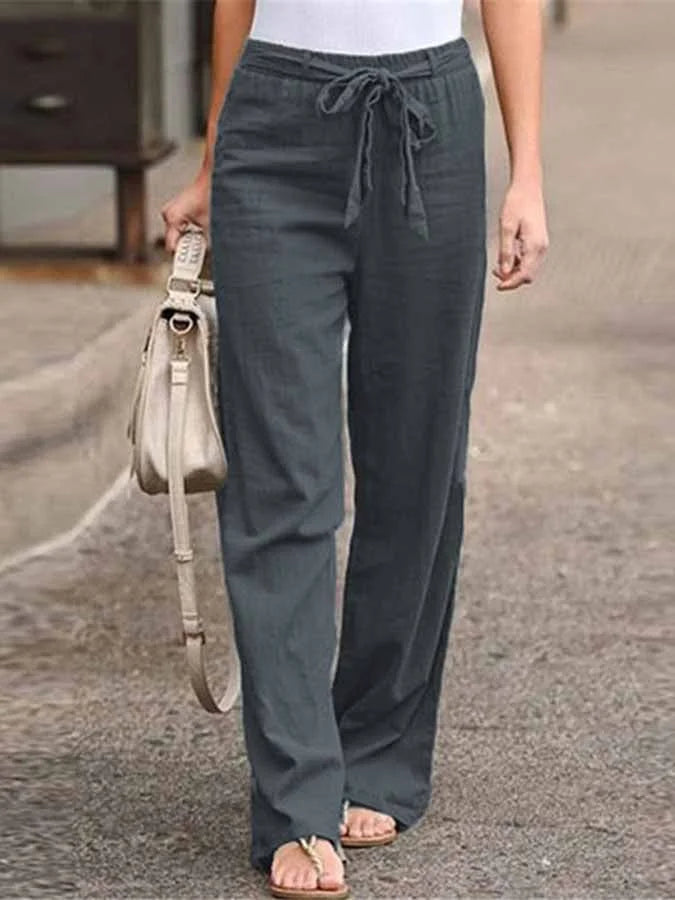 Lauren - Linen trousers with relaxed comfort