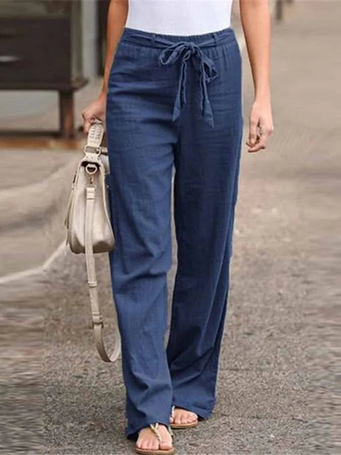 Lauren - Linen trousers with relaxed comfort