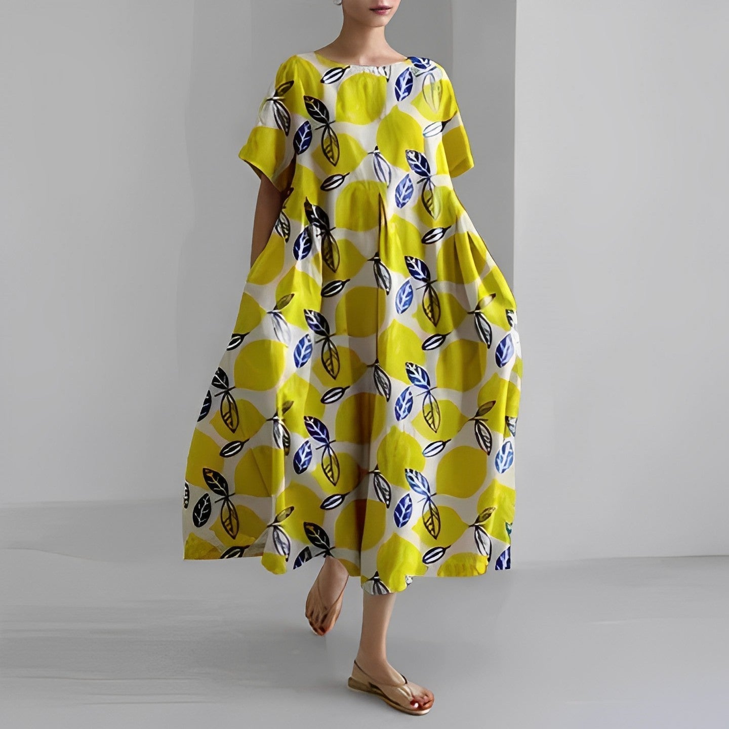 Ronja – Locker Bedrucktes Kleid