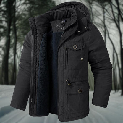 Renzo – Gefütterte Winterjacke mit Kapuze