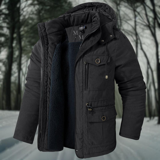 Renzo – Gefütterte Winterjacke mit Kapuze
