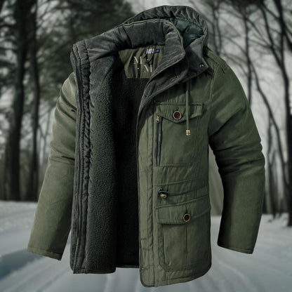 Renzo – Gefütterte Winterjacke mit Kapuze